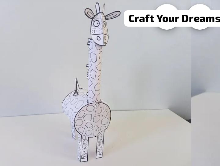 Paper craft animal_ paper craft design